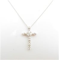 Collar Recarlo Mujer in Oro blanco Diamante 0.57 Ct YD008/055 - YD008/055